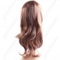 Stylish Women Wigs Long Curls Synthetic Fake Wavy Brown Hair