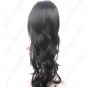Synthetic Bob Styling Long Wavy Curly Wig - Swept Bangs Hairpiece