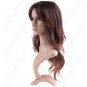 Long Synthetic Hair with Tilted Bang - Wavy Drops Wig Hairpiece