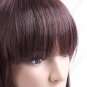 Synthetic Capless Natural Long Wig - Fringe Hairpiece