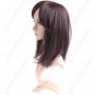 Synthetic Capless Shoulder Length Wig - Swept Bangs Hairpiece