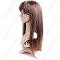 Synthetic Natural Long Full Straight Wig - Swept Bangs Hairpiece
