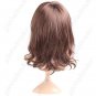 Synthetic Capless Shoulder Length Wavy Curly Wig - Hairpiece