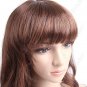 Synthetic Capless Shoulder Length Wavy Curly Wig - Hairpiece