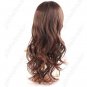 Synthetic Natural Long Curly Wavy Wig - Full Bangs Hairpiece