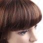 Synthetic Natural Long Curly Wavy Wig - Full Bangs Hairpiece