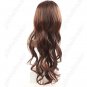 Synthetic Natural Long Wavy Curly Wig - Full Bangs Hairpiece