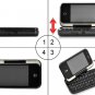 Gunslinger Cell Mobile Phone QWERTY and Swivel Touchscreen