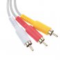 New 5 ft 3-RCA Composite AV HDTV HD Cable for Nintendo Wii