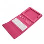 New Soft Leather Cases Built-in Keyboard for iPad Pink Color