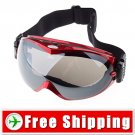 Sport Snowboard Ski Goggles Anti-Fog Dual Lens Red FREE Shipping