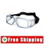 Sports Outdoor Safety Glasses Goggles Light Blue Frame FREE Shipping