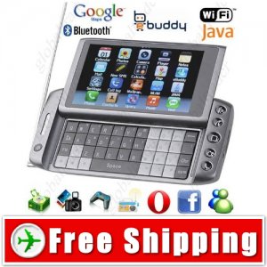 2-SIM 3.5inch Touch TV Mobile Cell Phone QWERTY WiFi Side Slide