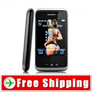 4-SIM Unlocked 2.8 Inch Touchscreen Mobile Cell Phone TV FREE Shipping