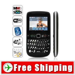 Unlocked TV Dual-SIM QWERTY Cellphone Mobile Phone WiFi