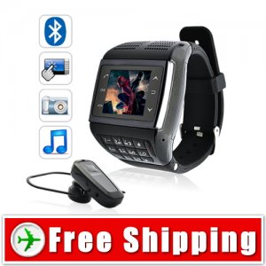 1.3inch 2GB Touch Screen Mobile  Watch Phone Keypad Camera