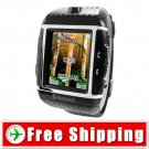 1GB Water Resistant Cell Mobile Watch Phone Quad-Band Bluetooth