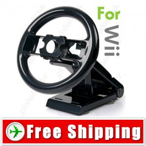 Steering Wheel - Multi-axis Stand for Nintendo Wii Car Racing Games