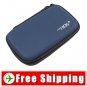 Cool Blue Pouch Hard Case for Nintendo DS Lite NDSi FREE Shipping