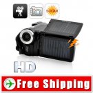 720P HD Solar Camcorder with Dual Charging Panels FREE Shipping