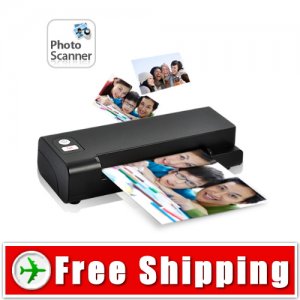 New One-Touch Photo and Business Card Scanner FREE Shipping