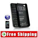 New Bluetooth Sliding Keyboard - Hard Case for iPhone 4 4G