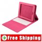 New Soft Leather Cases Built-in Keyboard for iPad Pink Color