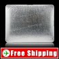 New Snake Pattern Hard Case For Apple iPad Silver FREE Shipping
