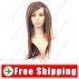 Synthetic Shaggy Roots Cornrow Straight Long Wig Hairpiece