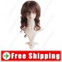 Charming Long Synthetic Hair - Tilted Bang Curl Wig Hairpiece