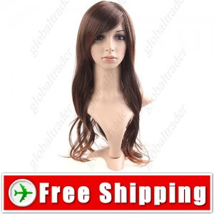 Vibrant Stylish Synthetic Hair Long Perm Curl Wig Hairpiece
