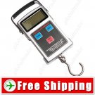 50KG - 20G LCD Electronic Digital Luggage Scale with Fishhook Hook