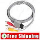 Game Console Composite Audio Video AV Cable RCA Cord for Nintendo Wii