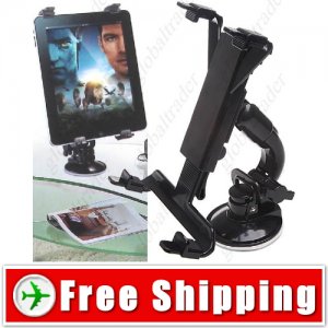 Swivel Car Mount Holder Adjustable Stand Console for iPad Tablet PC