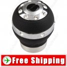 NEW 14 Rhinestones Decorated Leather Gear Shift Lever Knob