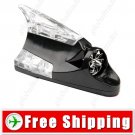 3 Color Car Shark Fin Wind Powered LED Decorative Lamp - Light