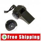 NEW Multi-function Thermometer and Compass Whistle 3-in-1