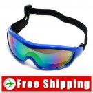Snowboard Ski Goggles Anti-Fog Anti-Scratch Blue Frame FREE Shipping