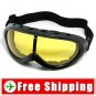 Ski Snowboard Goggles Anti-Fog Anti-Scratch Black FREE Shipping