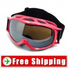 Anti-Fog Dual Lens Sport Ski Snowboard Goggles Red FREE Shipping