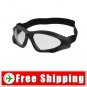 New Tactical goggles Protect Eyes Black Frame FREE Shipping