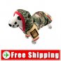 Dog Cotton-padded Camouflage Coat Clothes with Hoodie FREE Shipping