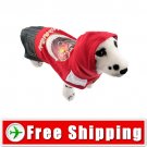 Pullover Style Dress Clothes Red for Dog Pet FREE Shipping
