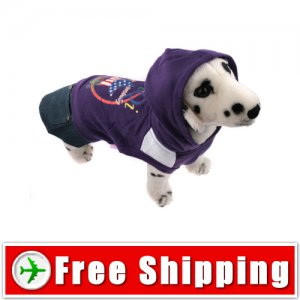 Pullover Style Dress Clothes with Hoodie for Dog Pet FREE Shipping
