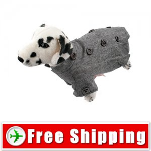 Velcro Closure Fashion Overcoat for Dog Pet FREE Shipping