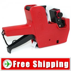 Universal Retail Price Tag Labeller Gun Red FREE Shipping