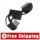 Dock Connector to USB Cable For iPod iPhone black color FREE Shipping