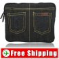 New Velvet and Jeans Protects Carrying Bag for ipad 2 FREE Shipping