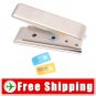 Microsim Card Cutter and 2x Adapter for iPad iPhone 4 FREE Shipping