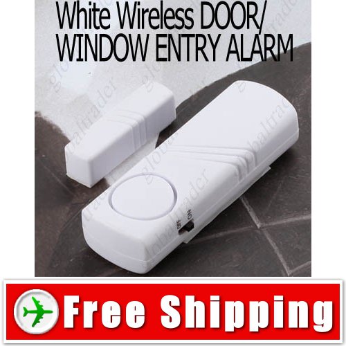 Wireless Magnetic Sensor Door Window Entry Security Alarm Free Shipping